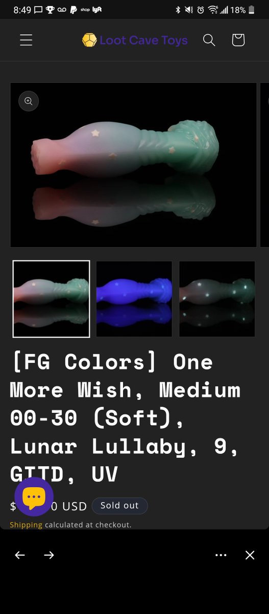 I rarely write reviews but feel like I have to for <a href="/LootCaveToys/">Loot Cave Toys</a> since they're closing soon

One More Wish isa weird guy but in the best way possible. I've not seen another toy with this shape before. He is very smooth so a good fit if youre sensitive to texture