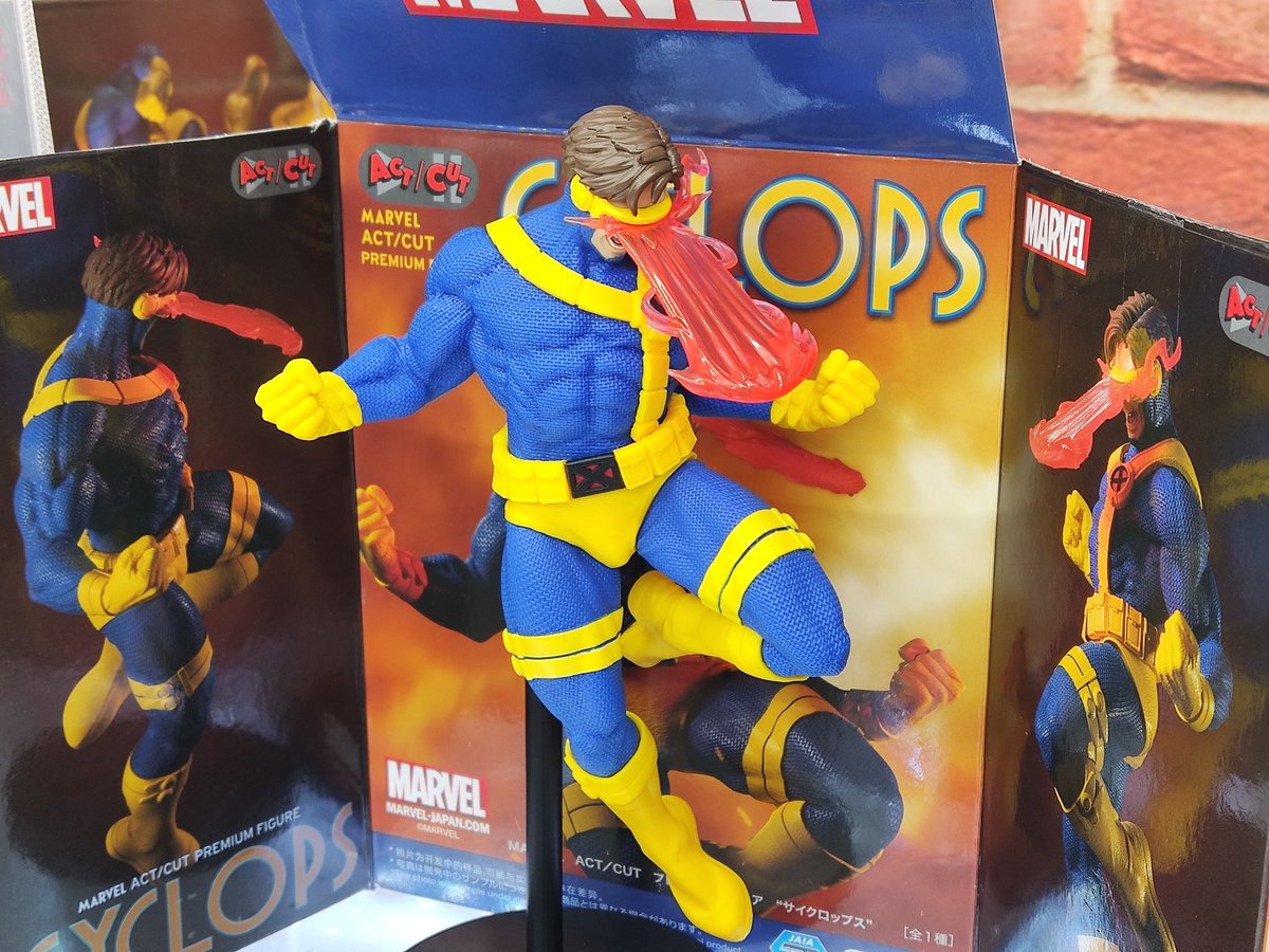 入荷情報】 「MARVEL ACT/CUT [PM]フィギュア “サイクロップス”」 稼働