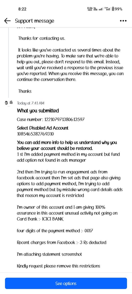 TargetonPrime1's tweet photo. @Meta @MetaforDevs @MarkZuckss @facebook @MetaOpenSource 
Not getting any kind of response from Meta , I'm trying to reach out but supportive, please help me https://t.co/NnobyeVnS0
