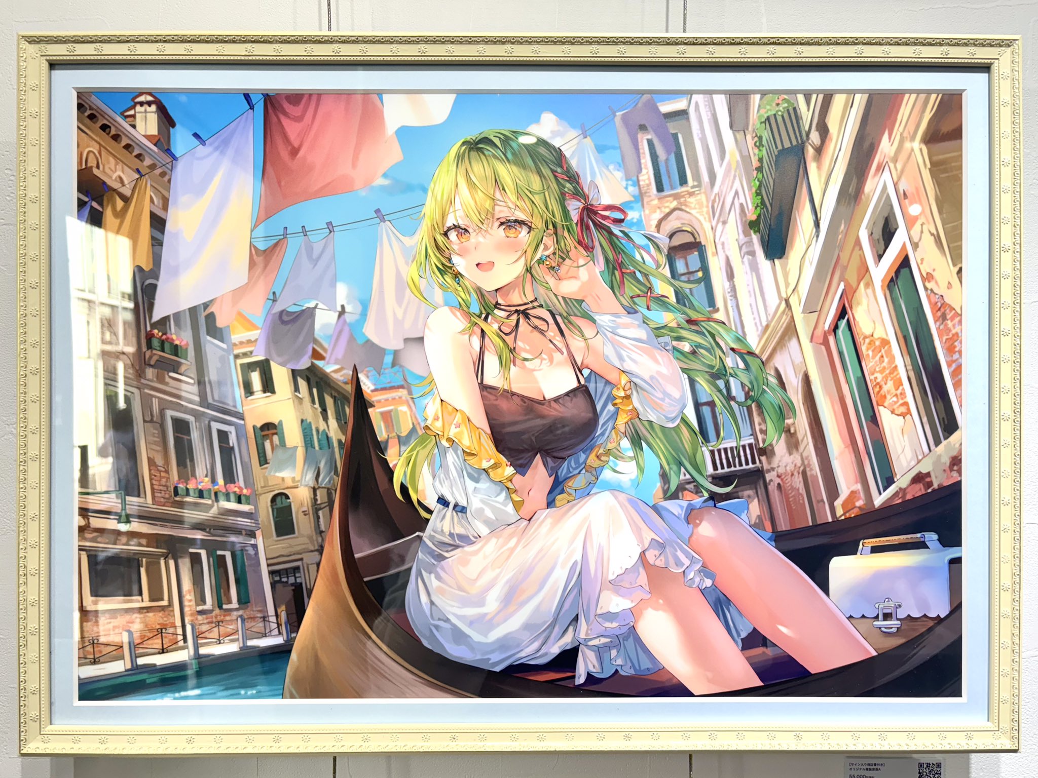 ももこ 個展 「arpeggio」【サイン入り保証書付き】オリジナル複製原画B