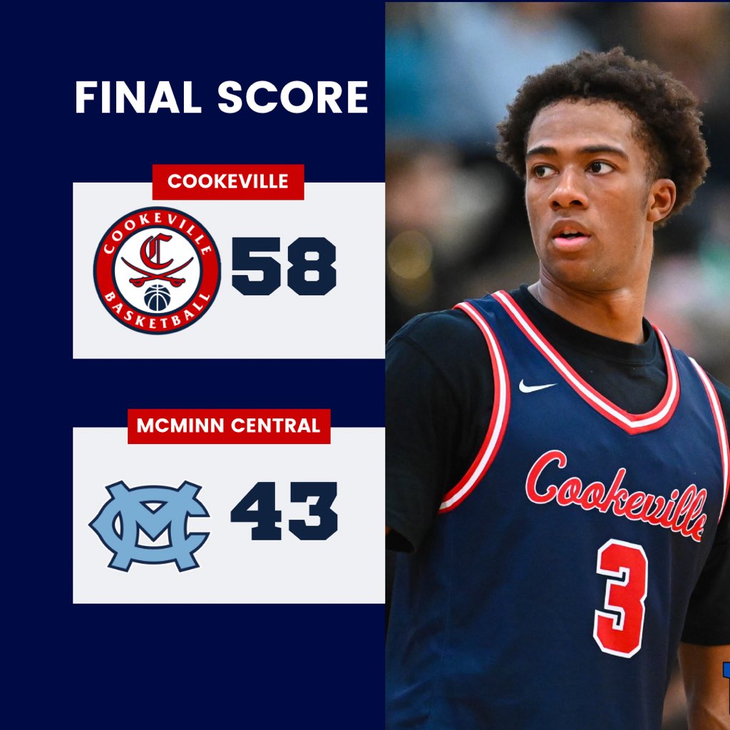 The Cavaliers go on the road and take down McMinn Central 58-43. 

Alumni night at home Saturday night. Doors open at 4:30 with Alumni game starting at 6:00 pm