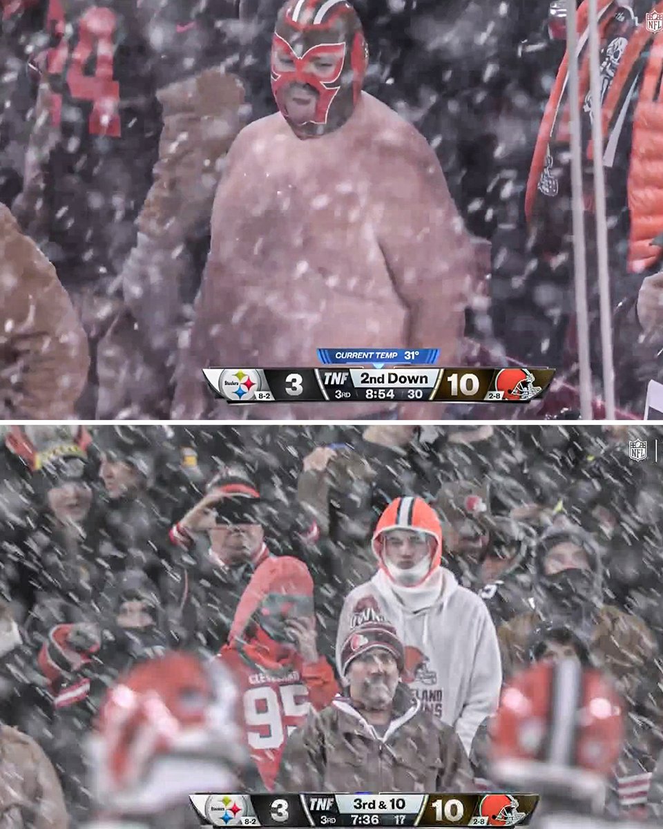 WINTER FOOTBALL IS HERE 🥶