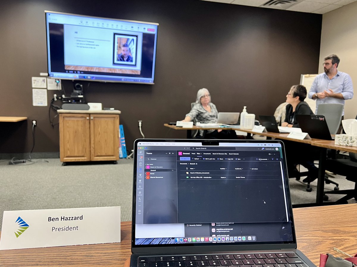 Great evening working with <a href="/CLWallaceburg/">Community Living Wallaceburg</a> as a volunteer board member. Empowering people to dream, believe, overcome, and achieve. #DisruptingAbleism