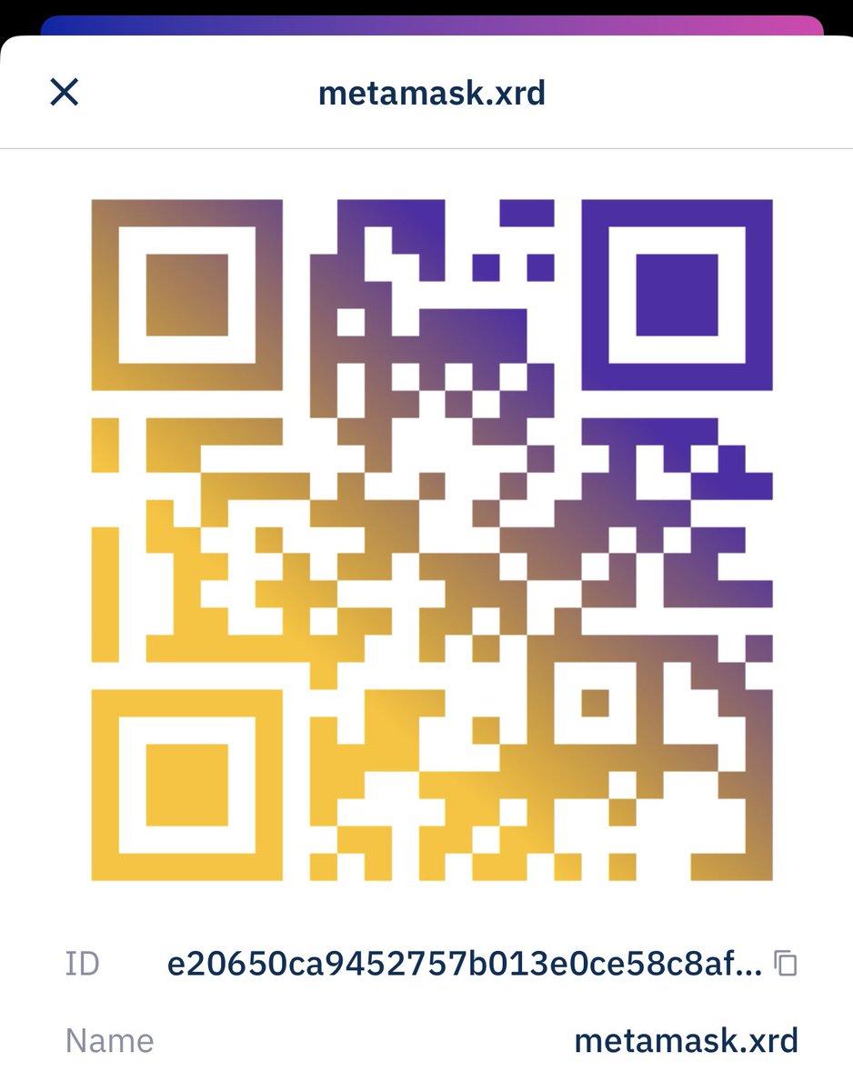 Forgot about this. <a href="/MetaMask/">MetaMask.eth 🦊</a> a while back, I impulsively bought this for you 💛💜 it’s yours when you’re ready!