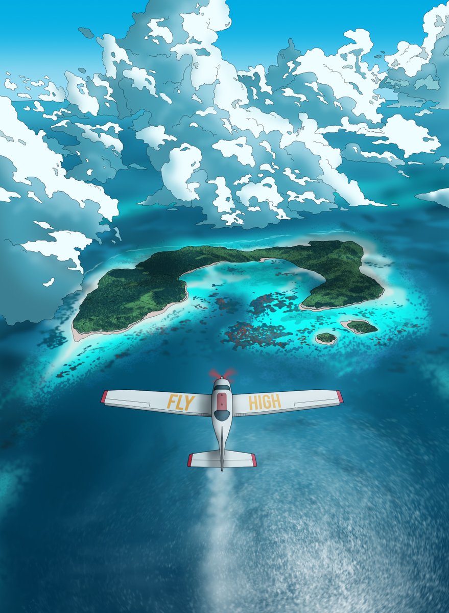 Fly High, AnarkyArt 2024
#illustration #plane #ocean #anime #blue #digitalart #art #drawing #nft
