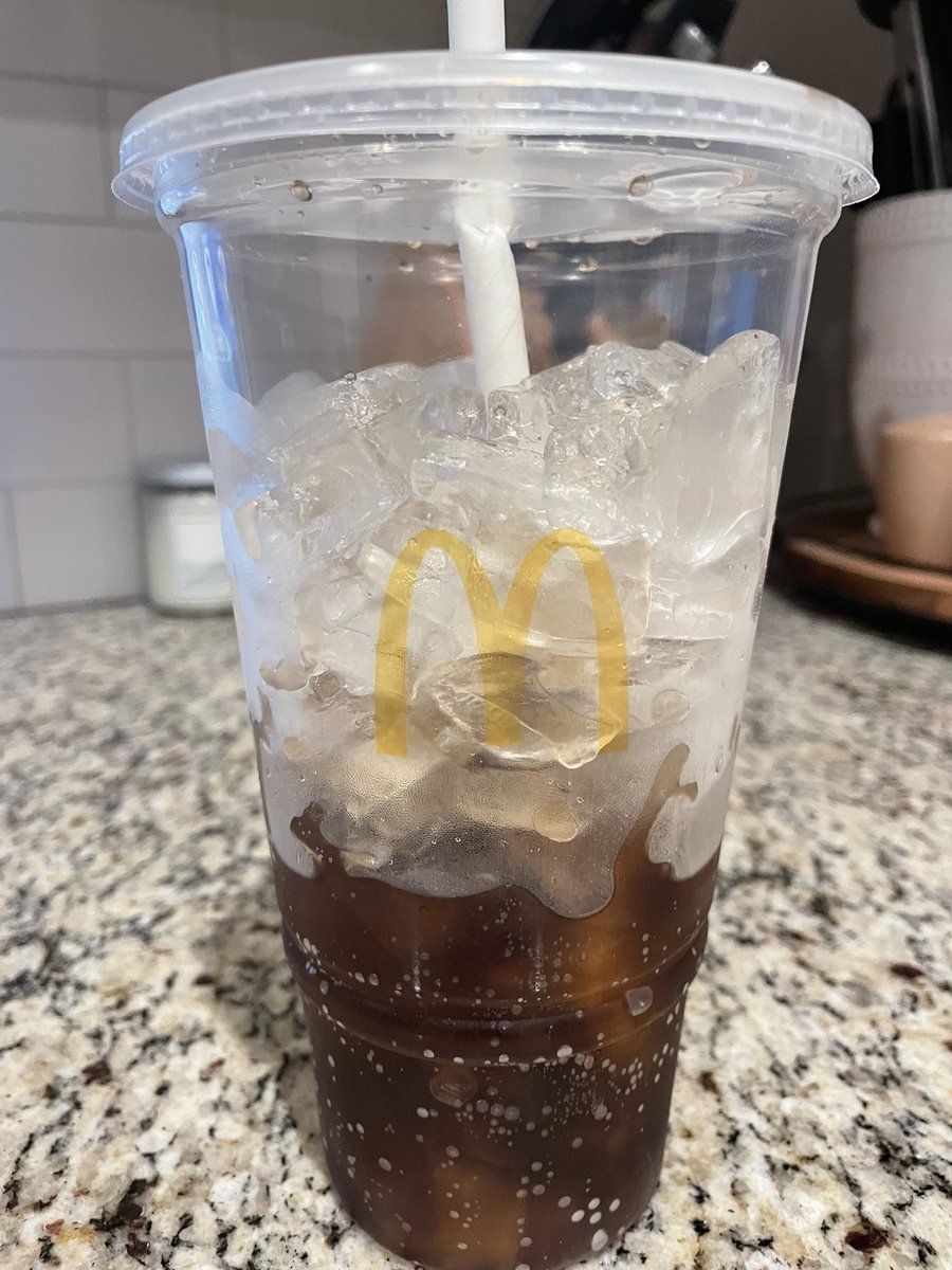 Hey <a href="/McDonalds/">McDonald's</a>, think I can get some soda with my ice???  #bringbacktheselfservemachines