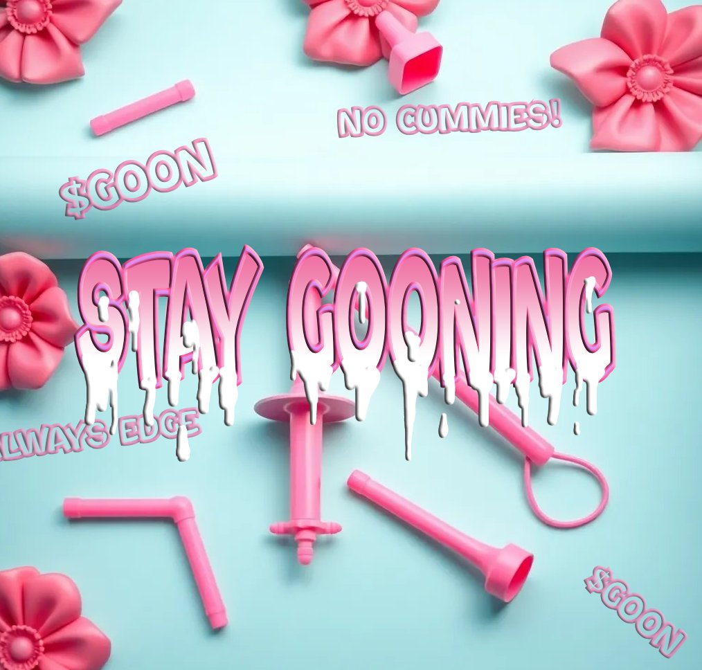 GOON_SOLANA's tweet photo. Stay Gooning boys (ꈍᴗꈍ)♡

Uhm is that cummies on the letters?

$GOON #TikTok https://t.co/d6yIsL3Q0o