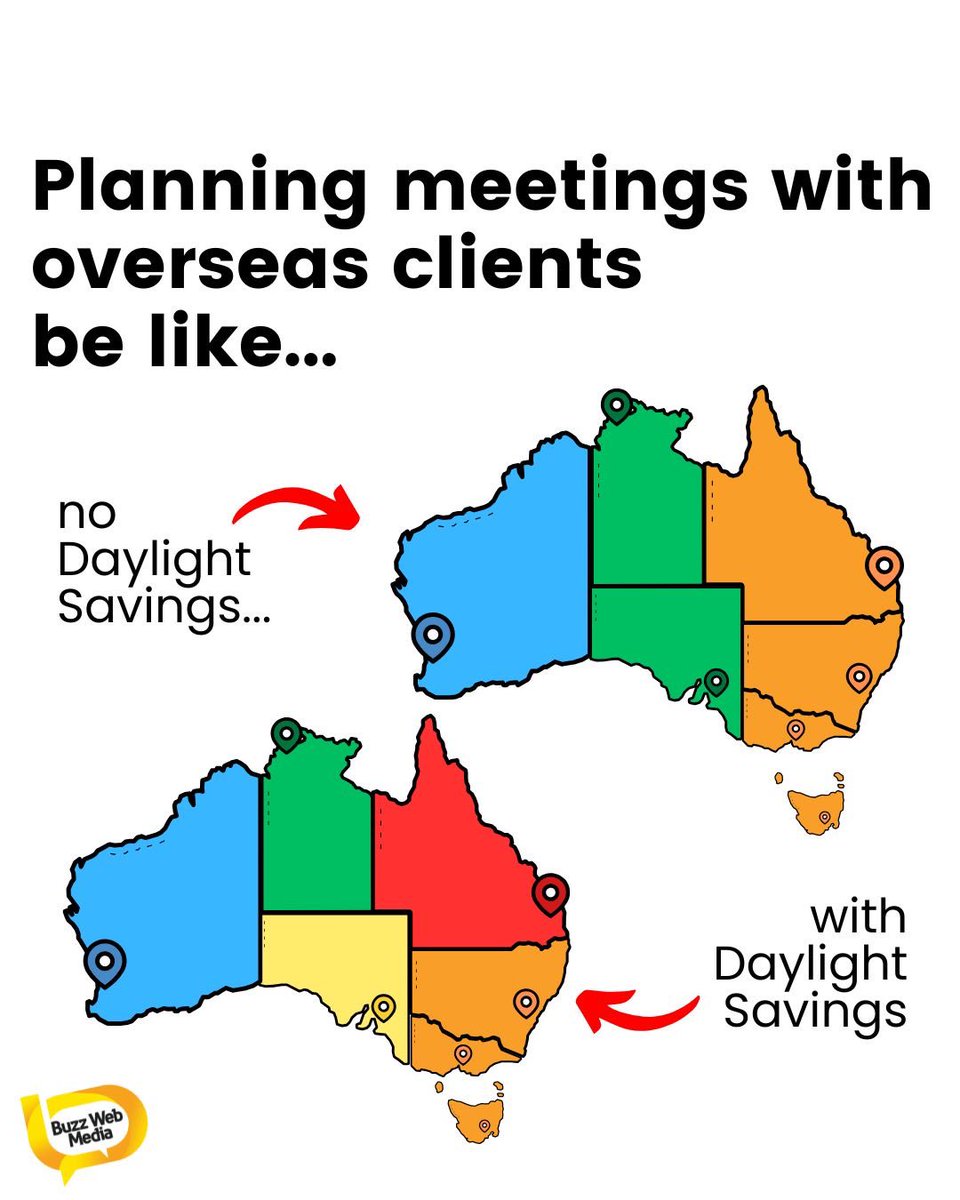 When you have a client that requires 4 reps in different countries to join a meeting 𝗔𝗡𝗗 𝘆𝗼𝘂'𝗿𝗲 𝘁𝗵𝗲 𝗺𝗼𝘀𝘁 𝗱𝗶𝗳𝗳𝗶𝗰𝘂𝗹𝘁 𝗰𝗼𝘂𝗻𝘁𝗿𝘆 𝘁𝗼 𝘀𝘆𝗻𝗰…

#daylightsavings #businessmanagement #customerengagement #productivity