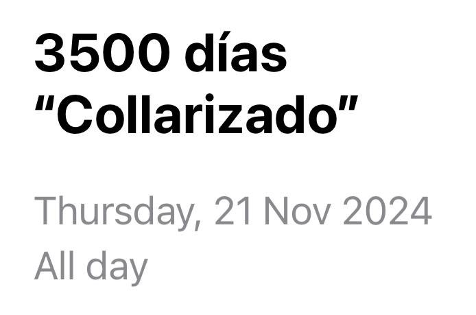 Leslie de DK (@sldeks1) on Twitter photo máximo honor en mi vida, tener el privilegio de permitirme estar “collarizado”… símbolo de pertenencerte, para servirte como “tú sumise”, durante los últimos 3500 días, período con 3500 oportunidades para hacerte más mejor tú vida…
Gracias 🙌 Infinitas 🫵 Ama 👠 <a href="/KrystaldeSade/">Krystal de Sade</a> máximo honor en mi vida, tener el privilegio de permitirme estar “collarizado”… símbolo de pertenencerte, para servirte como “tú sumise”, durante los últimos 3500 días, período con 3500 oportunidades para hacerte más mejor tú vida…
Gracias 🙌 Infinitas 🫵 Ama 👠 <a href="/KrystaldeSade/">Krystal de Sade</a>