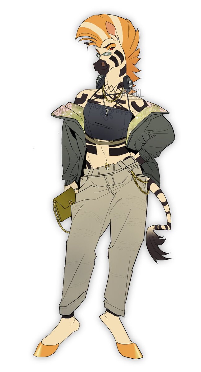 Commission for sorebae ✨ Designed an outfit for their character!