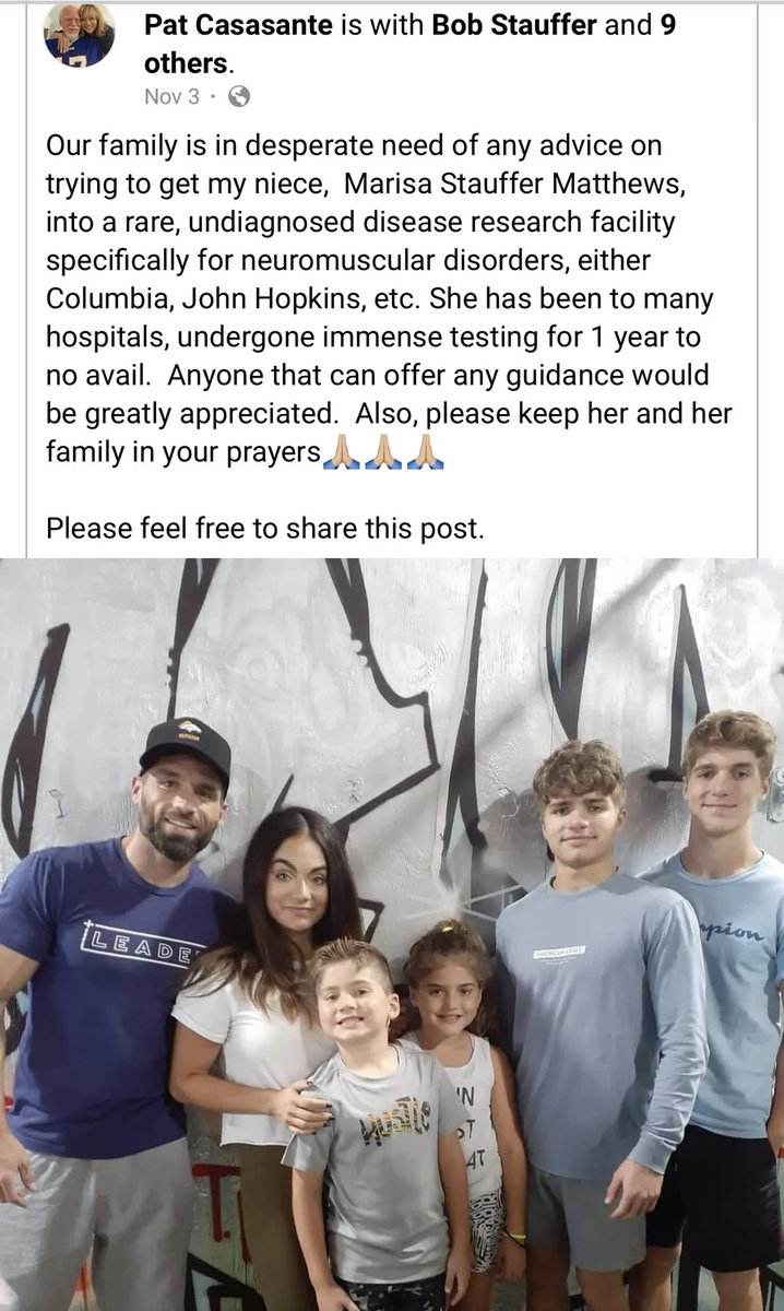 Please consider donating, making/booking a meal or simply adding the Matthews family into your prayers🤎

mealtrain.com/trains/m4l3ll/