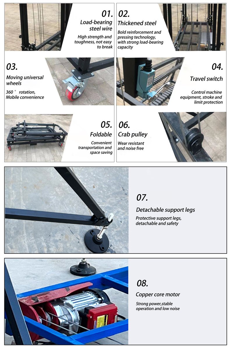 jennifer_l62088's tweet image. Streamline Your Workflow!
Enhance productivity with our efficient and reliable indoor freight elevator!
📞 +86 133 5886 7008
🌐 firstlift.com
#StreamlineWorkflow #Productivity #ElectricScaffolding