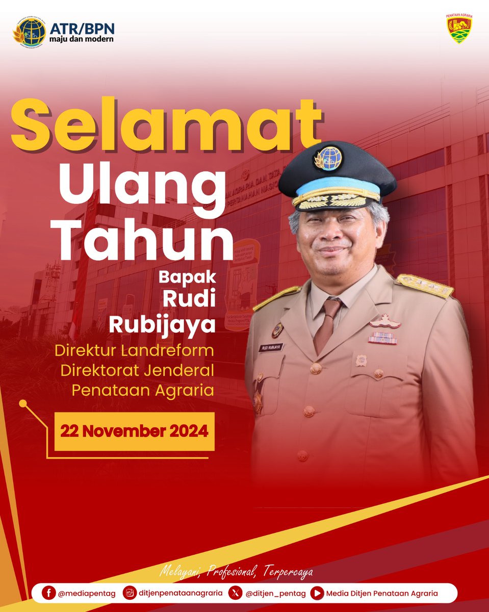 Media Ditjen Penataan Agraria tweet media