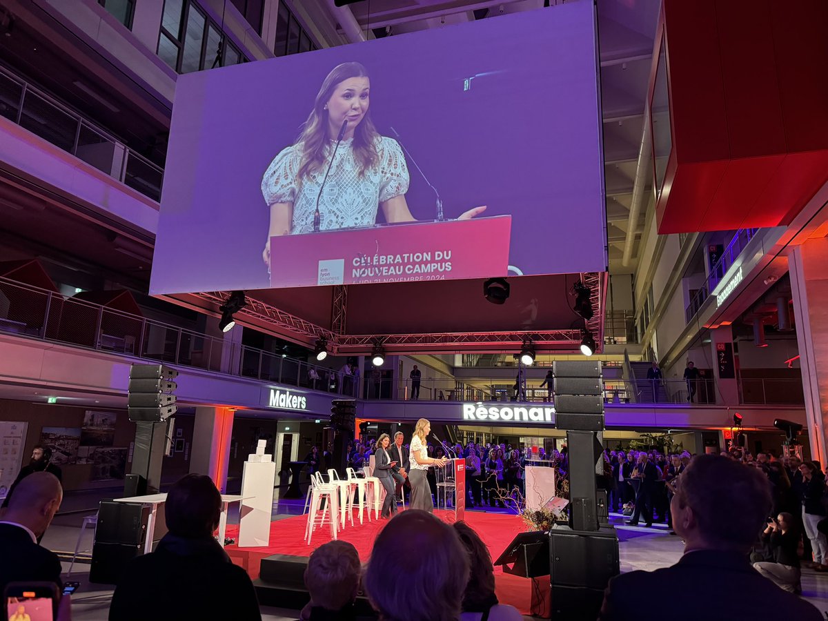 Pierre OLIVER (@poliver69) on Twitter photo Inauguration des nouveaux locaux de <a href="/EMLYON/">emlyon business school</a> dans le 7e arrondissement : un cadre ultra-moderne au cœur du quartier de Gerland. Tout a été pensé pour offrir aux étudiants un confort optimal et des conditions d’apprentissage exceptionnelles. Bravo à EM Lyon ! Inauguration des nouveaux locaux de <a href="/EMLYON/">emlyon business school</a> dans le 7e arrondissement : un cadre ultra-moderne au cœur du quartier de Gerland. Tout a été pensé pour offrir aux étudiants un confort optimal et des conditions d’apprentissage exceptionnelles. Bravo à EM Lyon !