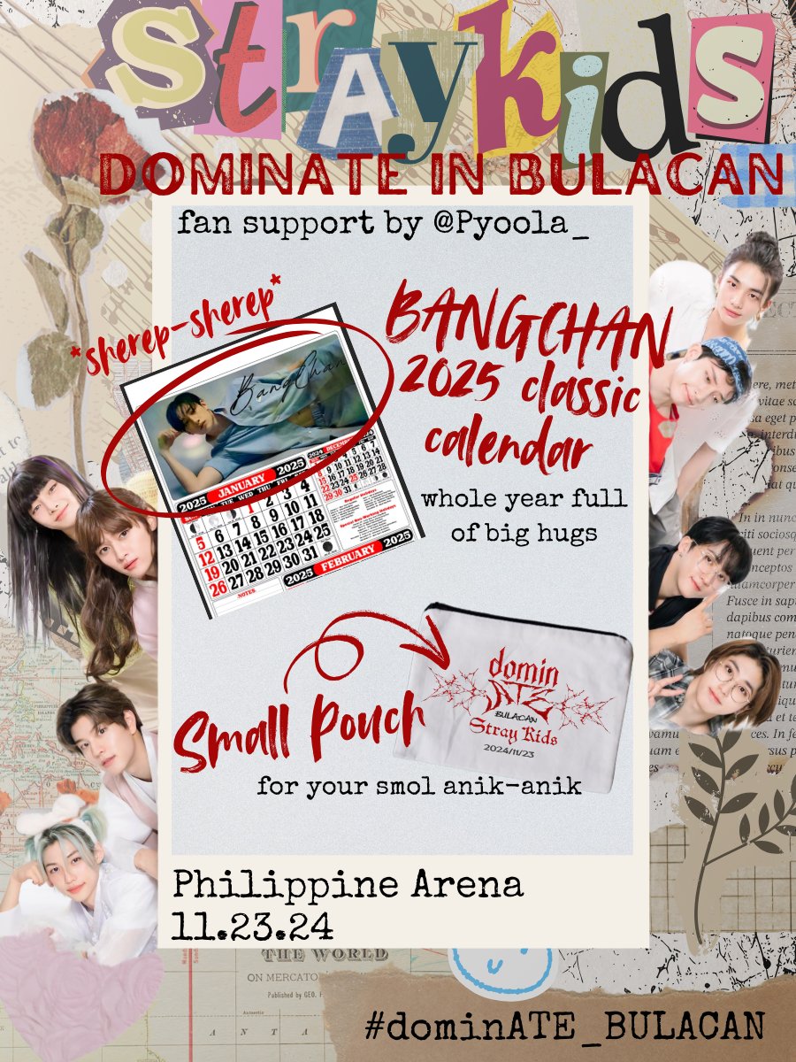 Pyoola_'s tweet photo. DOMINATE in BULACAN 🩷✨️
fan support by @Pyoola_

📅  November 23, 2024
📍 Philippine Arena

⟢ like &amp; rt 
⟢ limited quantity 
⟢ on the spot trade only 

See you STAYs!! 🥹🫶🏻
 
#dominATE_BULACAN https://t.co/2MLpcdxite