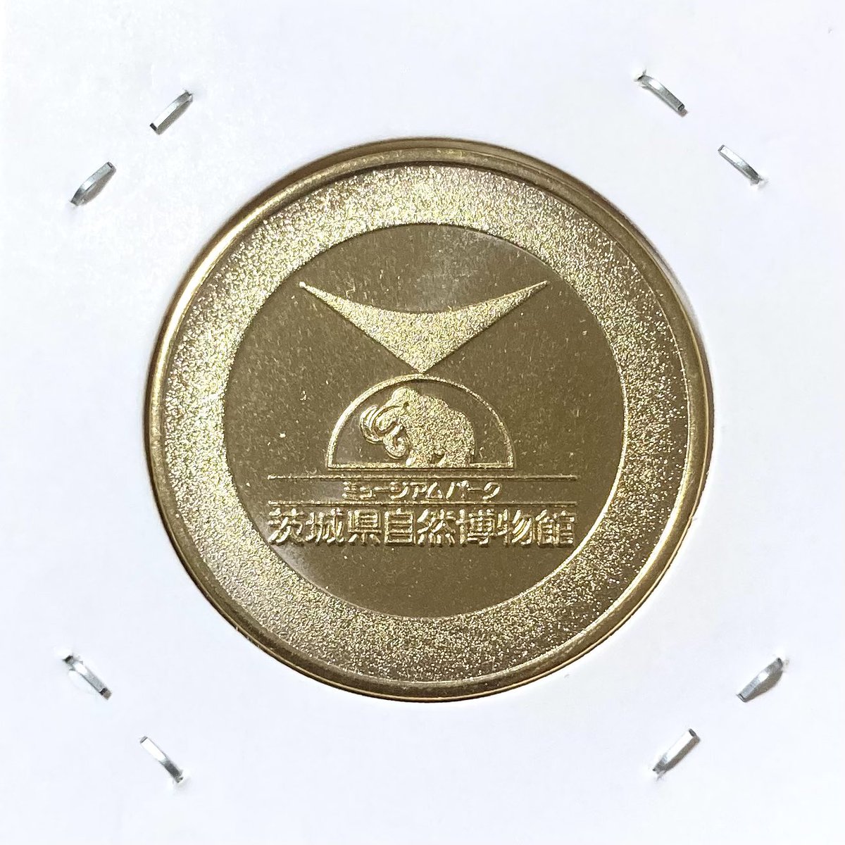 博物館2☆茨城★自然博物館9☆メガロドン★記念メダル☆茶平工業 記念メダル 通信販売 茨城