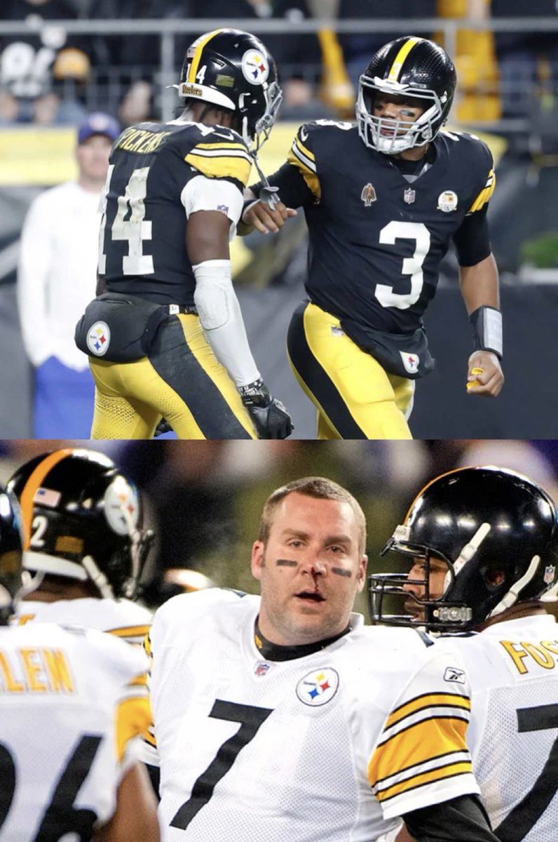 🚨INSANE: Russell Wilson has the most touchdown passes in a season by #Steelers QB since Ben Roethlisberger retired.

Russ has only played in five games for Pittsburgh.

🤯🤯🤯