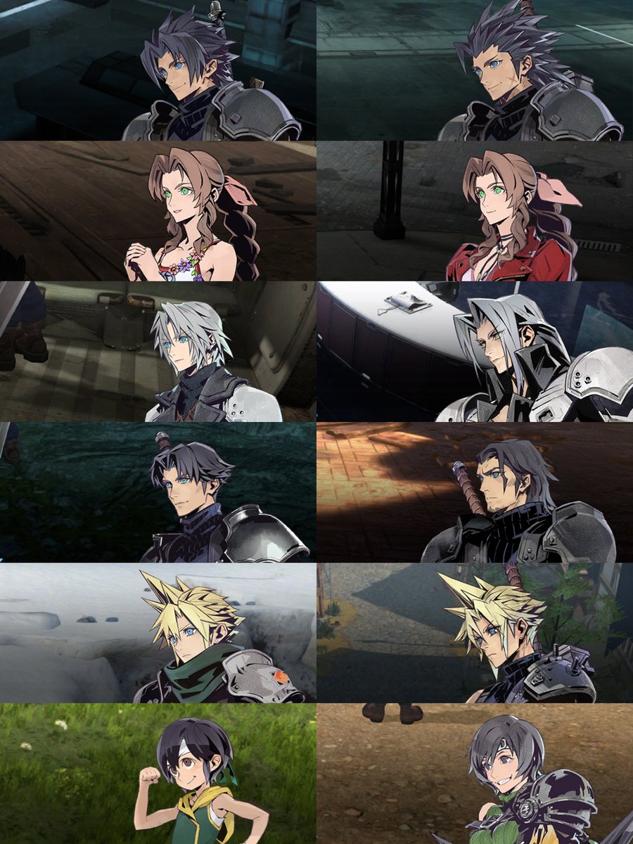 ふぅ満足満足
きゃわわ選手権ユフィが優勝かな