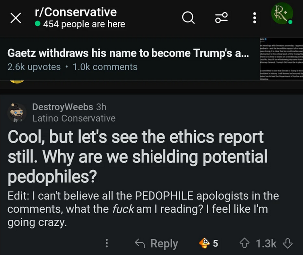 USA_Polling's tweet photo. The conservatives are confused why there are a bunch of conservatives shielding pedophiles https://t.co/GWqsaUYlbK