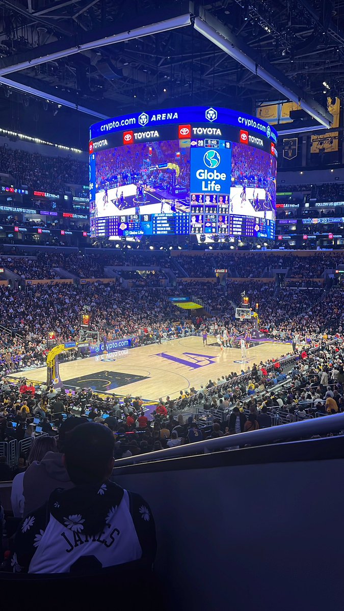 TheLakerDude's tweet photo. Still calling it Staples https://t.co/sa9CEZDA9Z
