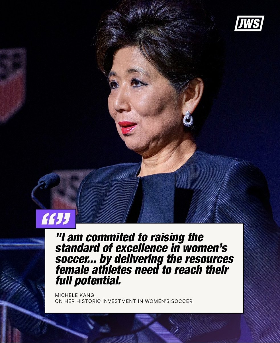 実業家、チームオーナー、女性スポーツ擁護者のミシェル・カン氏から、女子サッカープログラムに対して歴史的な贈り物を発表した。カン氏は、USサッカーに今後5年間で3,000 万ドル（日本円で約45億円）を寄付することを約束した。」 女子サッカーに5年間で45億円寄付 ...