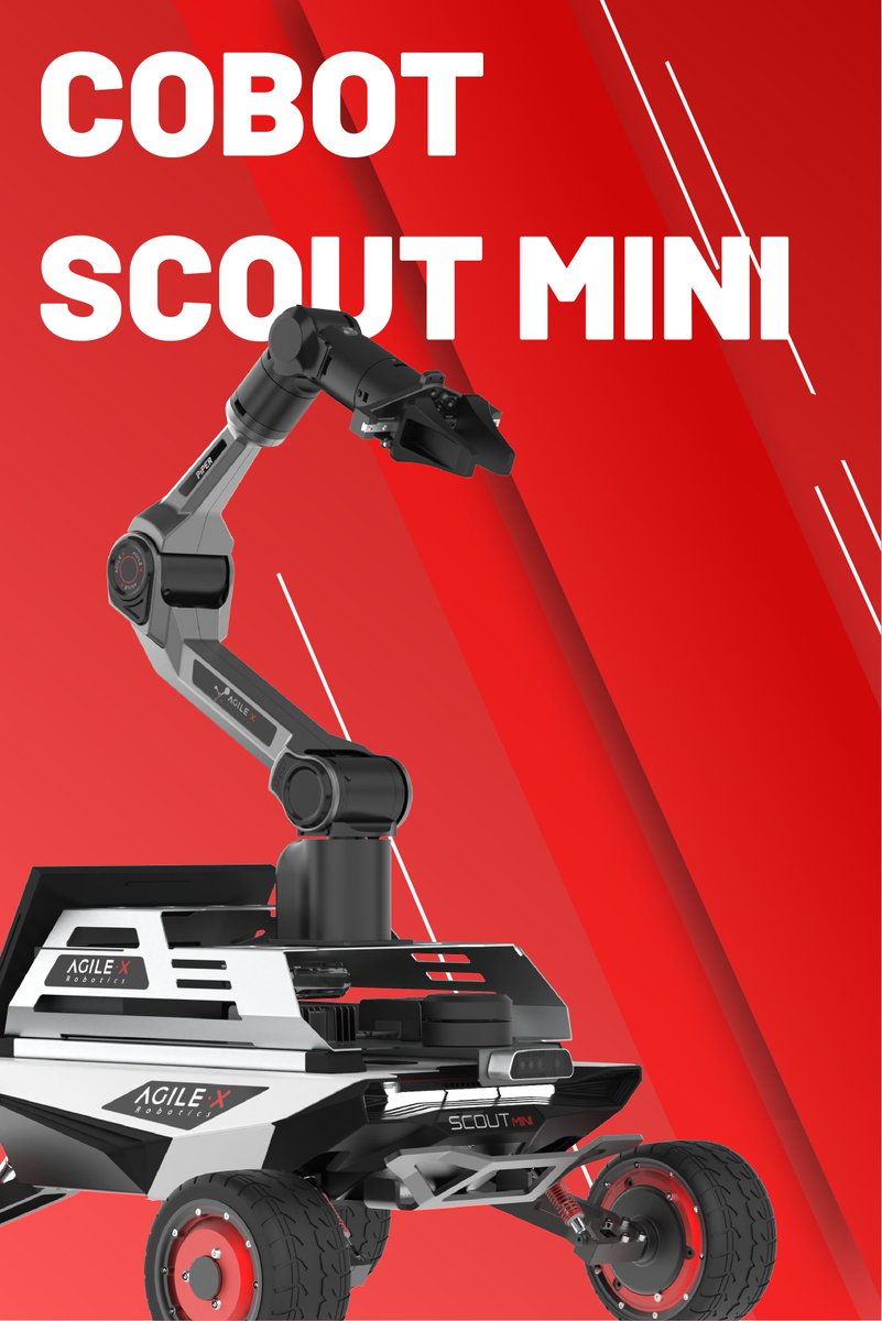 Discover the power of robotic arm solutions! From mobile manipulation to teleoperation, our versatile setups adapt to dynamic tasks in education, R&amp;D, and more. Shape the future with AgileX! 
🔗 lnkd.in/epichVDi
#Robotics #Innovation #AgileX #RoboticArm #MobileManipulation