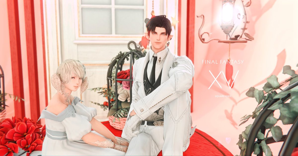 Val_C_FF14_'s tweet photo. #いい夫婦の日 https://t.co/WVHQCKoIao