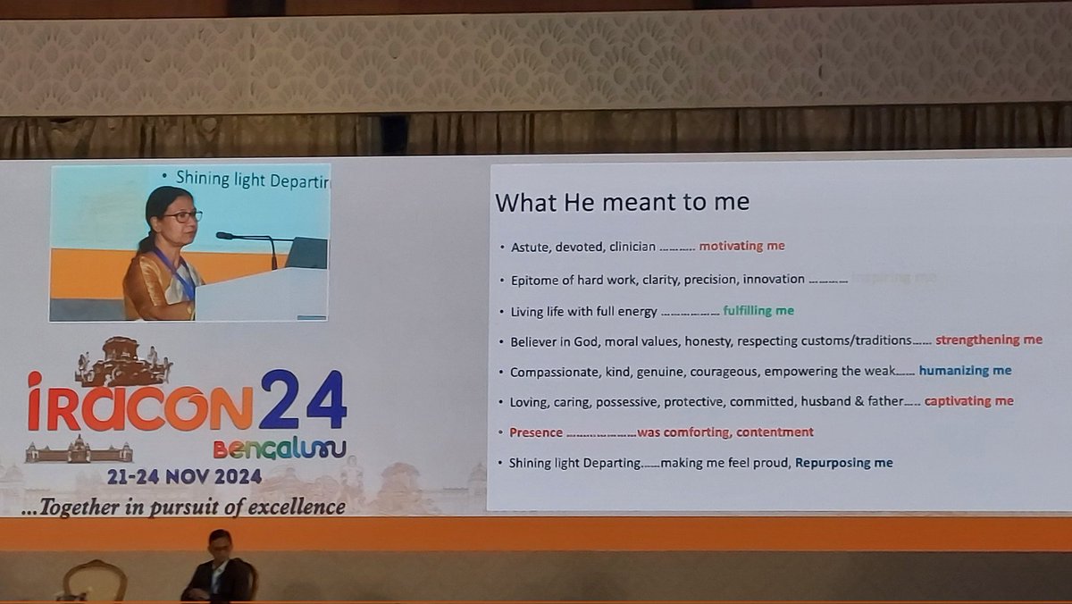 🌟#A very very emotional session <a href="/IRACON24Blr/">IRACON 24</a> reminiscing Prof.Dr.Debashish Danda

🙏🏻🙏🏻

#IRACON24 #Rheumtwitter