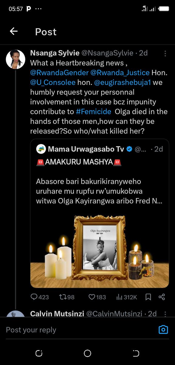 EsPolAv_'s tweet photo. @NsangaSylvie ubutabera bwacu ntibuhubuka bugendera kumategeko, niba ufite ibimenyetso bihagije bitange babafunge.
Ikindi wibuke ko abo basore nabo bakeneye ubutabera mugihe baba barengana. Ese uwapfiriye iwabo bose bafungwa buhumyi? Wifitemo ubugome nurwango ukwiye gusengerwa https://t.co/RYHgMcrBdX