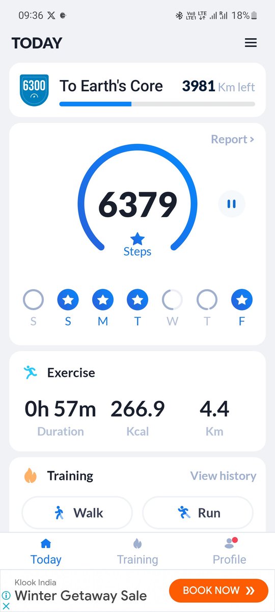 Vijaylocopilot's tweet image. காலைநடைப்பயிற்சி..🚶‍♂️🚶‍♂️🚶‍♂️🚶‍♂️
#Motivation 
#HealthTips 
#shivamogga