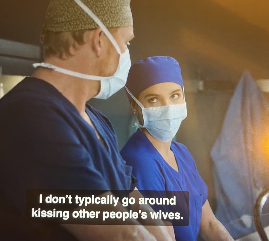 lexiescarina's tweet photo. insane work by the grey’s anatomy writers https://t.co/5jnjZ1OT2N