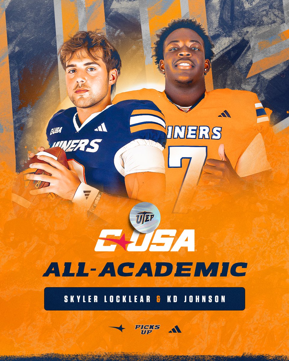 📚 <a href="/ConferenceUSA/">Conference USA</a> 𝐀𝐥𝐥-𝐀𝐜𝐚𝐝𝐞𝐦𝐢𝐜 𝐓𝐞𝐚𝐦

<a href="/locklear_skyler/">Skyler Locklear</a> /// <a href="/KDXCI/">KD JOHNSON</a> 

#PicksUp | #WinTheWest

🔗tinyurl.com/ya7skps7