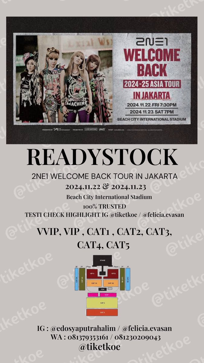 tiketkoe / TICKETING SERVICE / WTS TIKET CONCERT tweet media