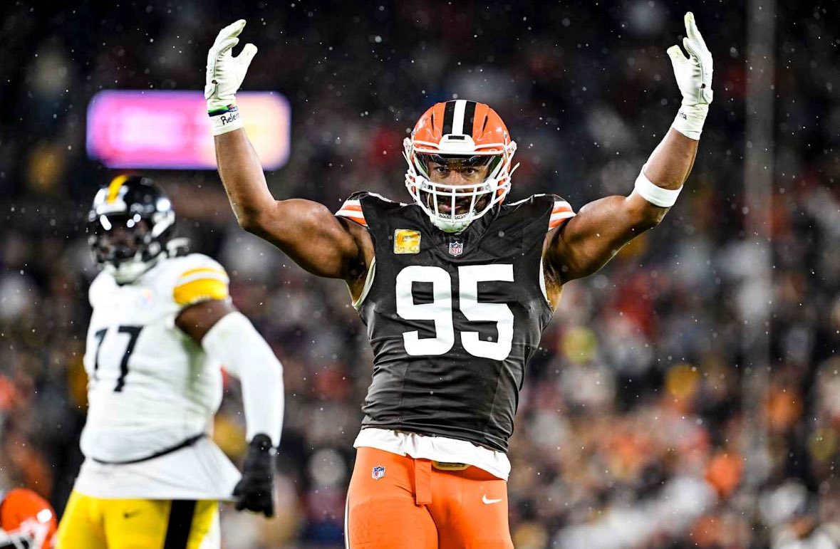 Myles Garrett in his post game interview. 

“I’m #1. I’m the guy.”