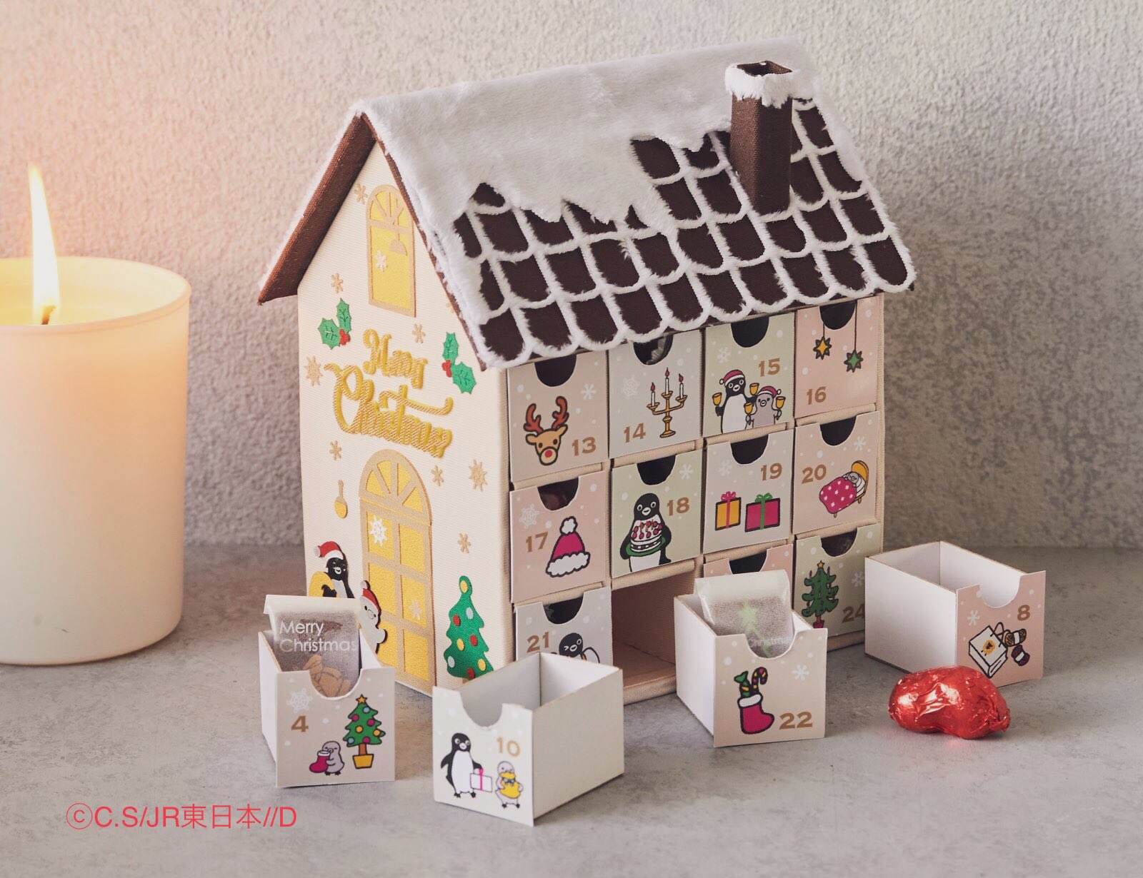 suicaのペンギン クリスマスアドベントカレンダー(お菓子無し) suicaのペンギン クリスマスアドベントカレンダー(お菓子無し