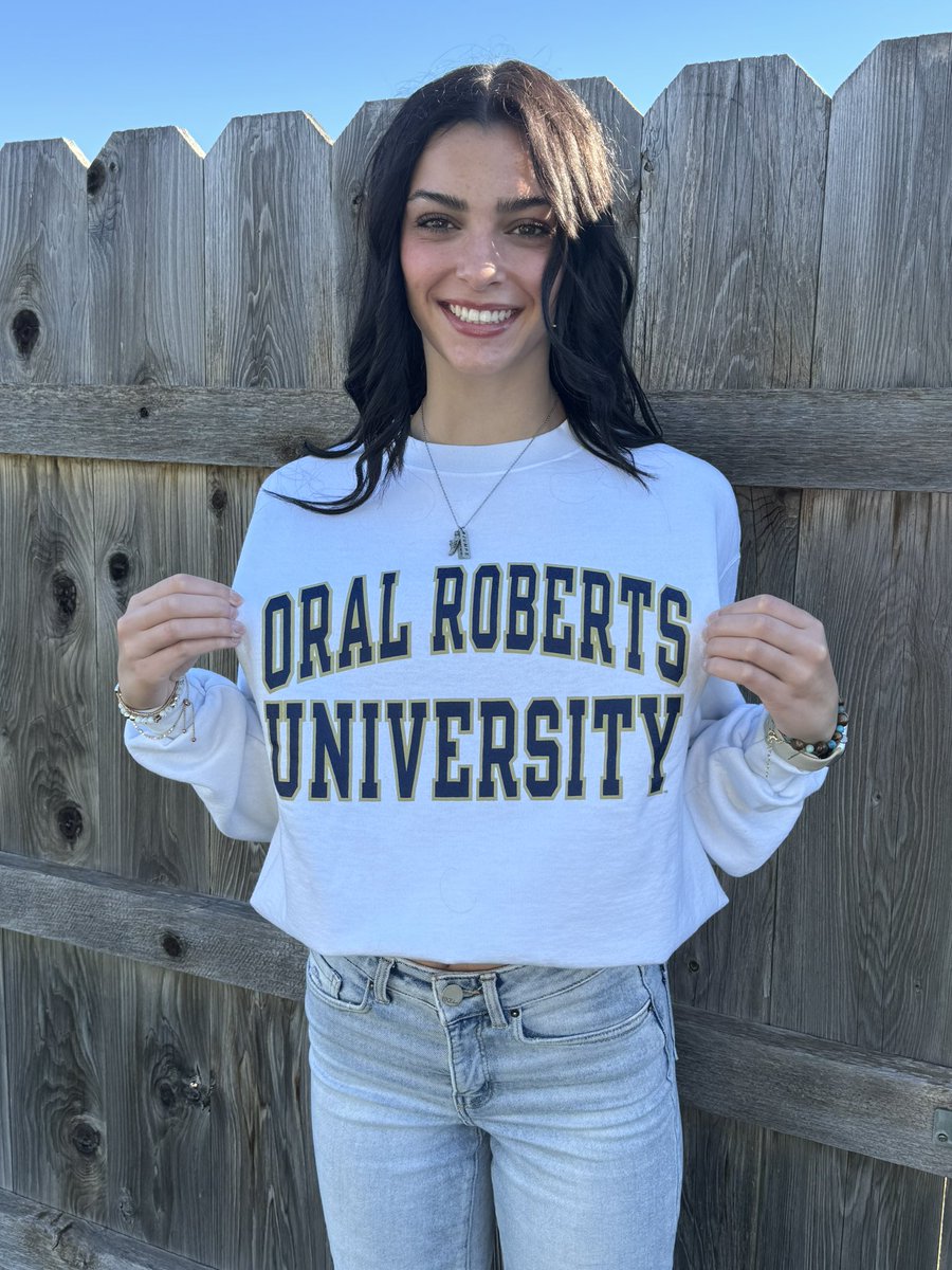 Words cannot express how proud we are of Katie Ann.  She has put in the time and work.  She has committed to ORU in Tulsa to continue her track career and get her college degree.  #fieldandtrack #orueagle