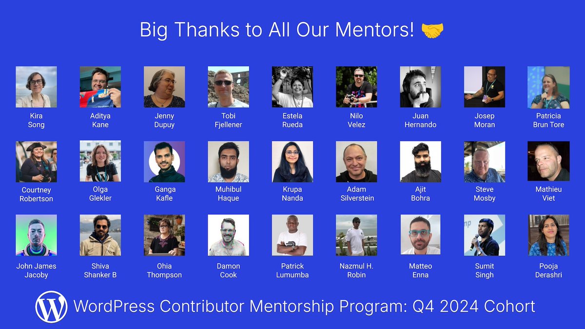 krupajnanda's tweet image. From being Mentee to Mentor; the journey was full of learnings! #WordPress #WPContribution #OpenSourceContribution