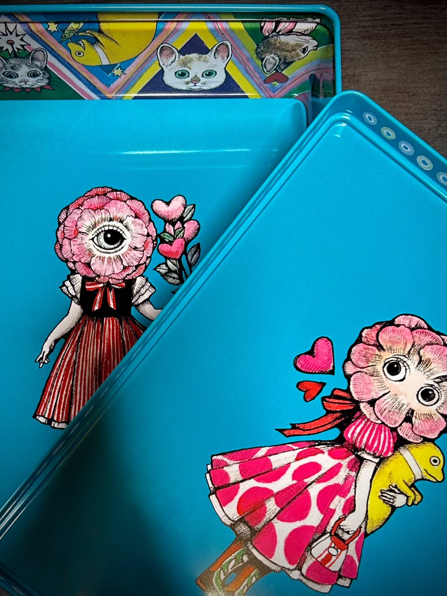 ヒグチユウコ✖️ホルベイン 2024 🐈角缶 再販分で無事にGET