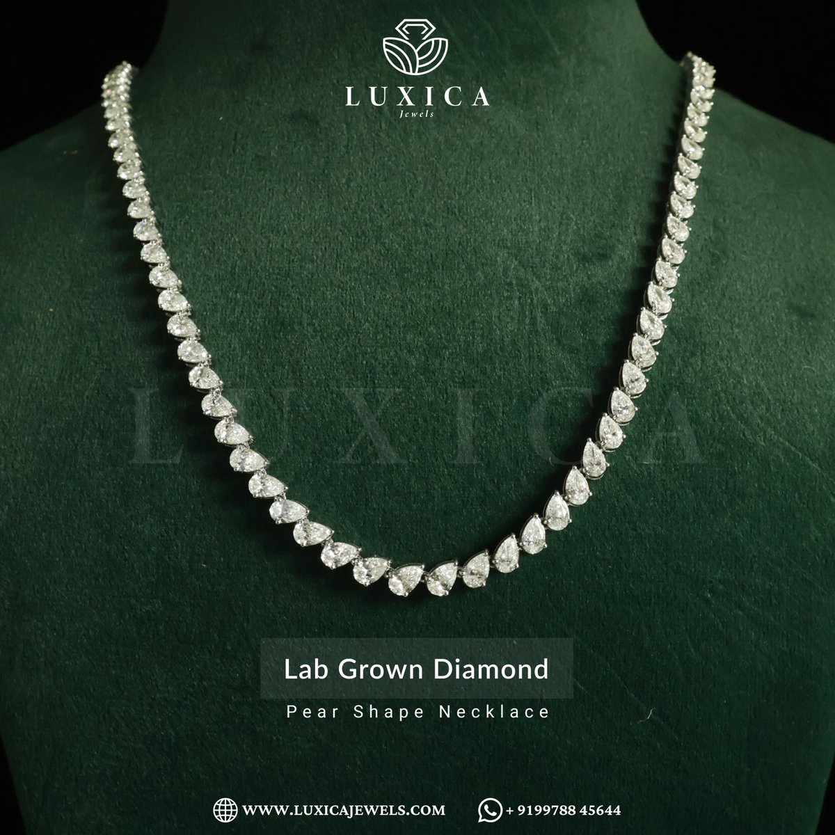 LuxicaJewels's tweet image. "Grace in every curve 💎✨ This pear-shaped lab-grown diamond necklace combines timeless beauty with modern ethics. 🌿💚 #LabGrownLuxury #PearDiamond #SustainableStyle"

For inquiries:
Email: luxicajewels@gmail.com
Visit. : luxicajewels.com
Call 📞 +91-9978845644