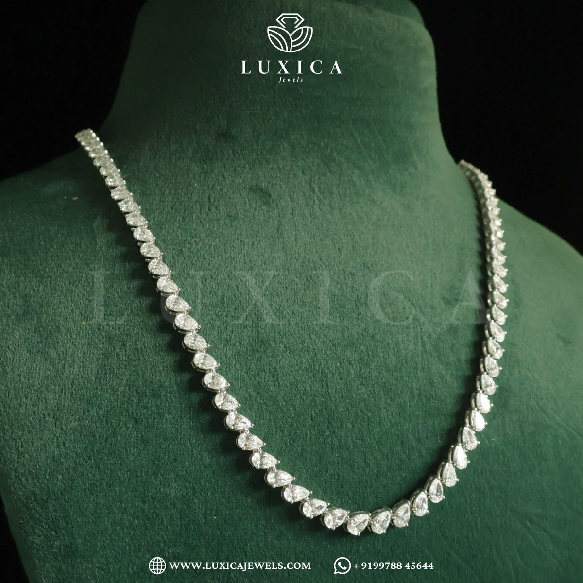LuxicaJewels's tweet image. "Grace in every curve 💎✨ This pear-shaped lab-grown diamond necklace combines timeless beauty with modern ethics. 🌿💚 #LabGrownLuxury #PearDiamond #SustainableStyle"

For inquiries:
Email: luxicajewels@gmail.com
Visit. : luxicajewels.com
Call 📞 +91-9978845644