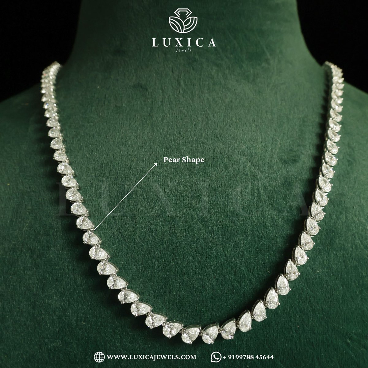 LuxicaJewels's tweet image. "Grace in every curve 💎✨ This pear-shaped lab-grown diamond necklace combines timeless beauty with modern ethics. 🌿💚 #LabGrownLuxury #PearDiamond #SustainableStyle"

For inquiries:
Email: luxicajewels@gmail.com
Visit. : luxicajewels.com
Call 📞 +91-9978845644