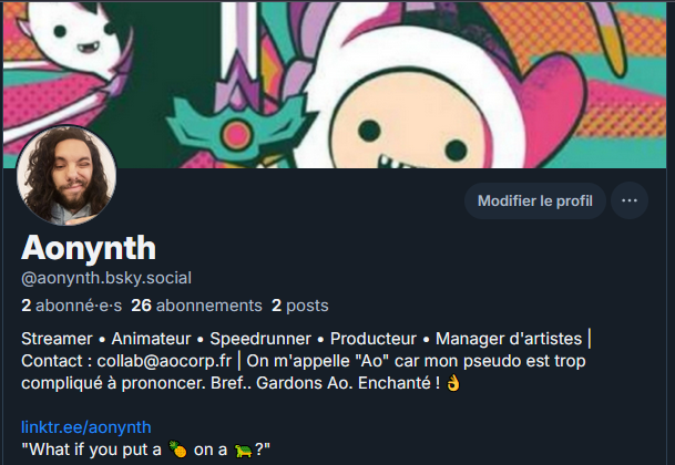 J'avais mon compte là-bas depuis longtemps (merci <a href="/HgSieo/">🙊 Shady Sieo 👹</a> le bro 💗) et vu que de plus en plus de mon s'y dirige, c'est l'occasion de réactiver le compte et de l'utiliser.

N'hésitez pas à me suivre ! 👌