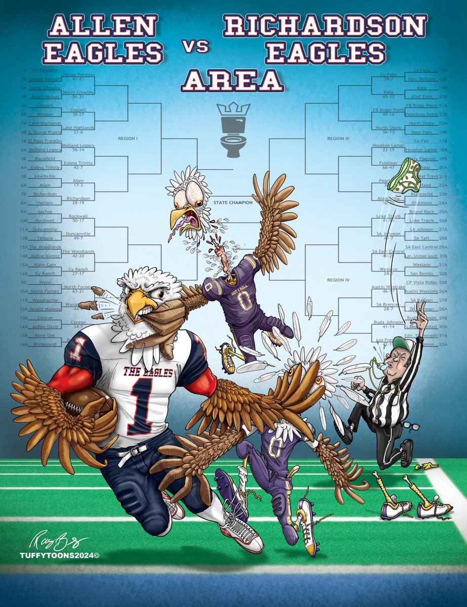 Let “The Eagles” win…let’s go Allen 🅰️🆙