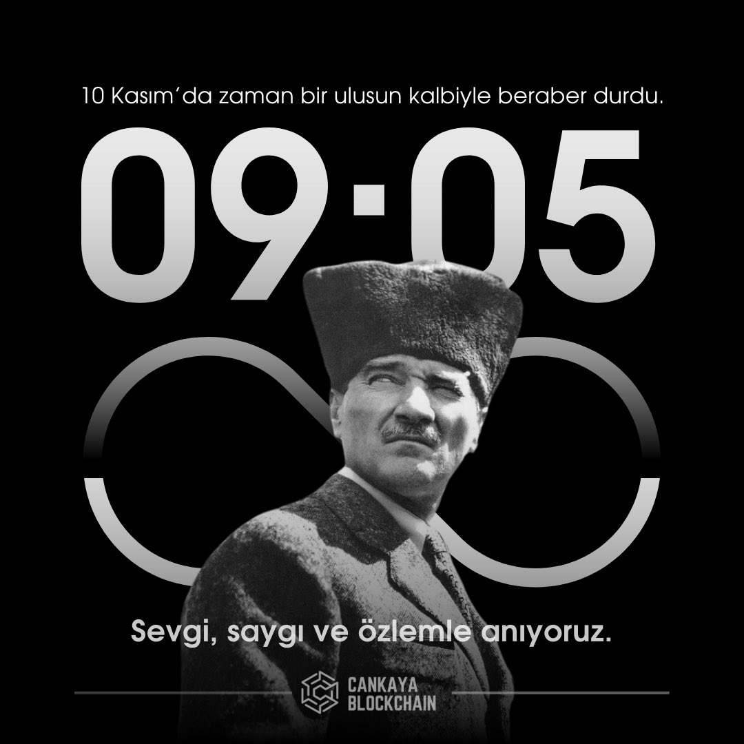 Ulu önderimiz Gazi Mustafa Kemal Atatürk’ü özlem, minnet ve saygıyla anıyoruz. 🖤