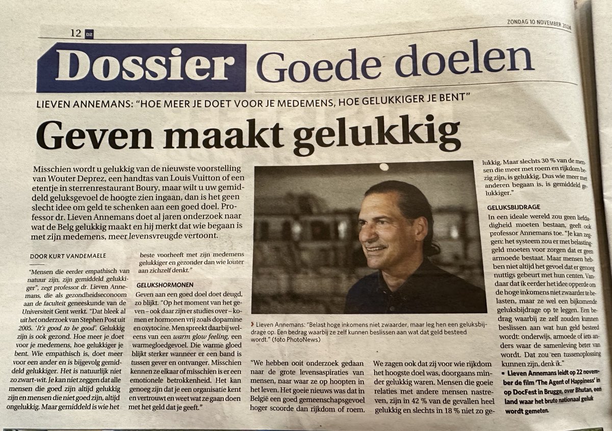 Voilà, zo hoort u het eens van een ander ⁦@komop_tgkanker⁩
