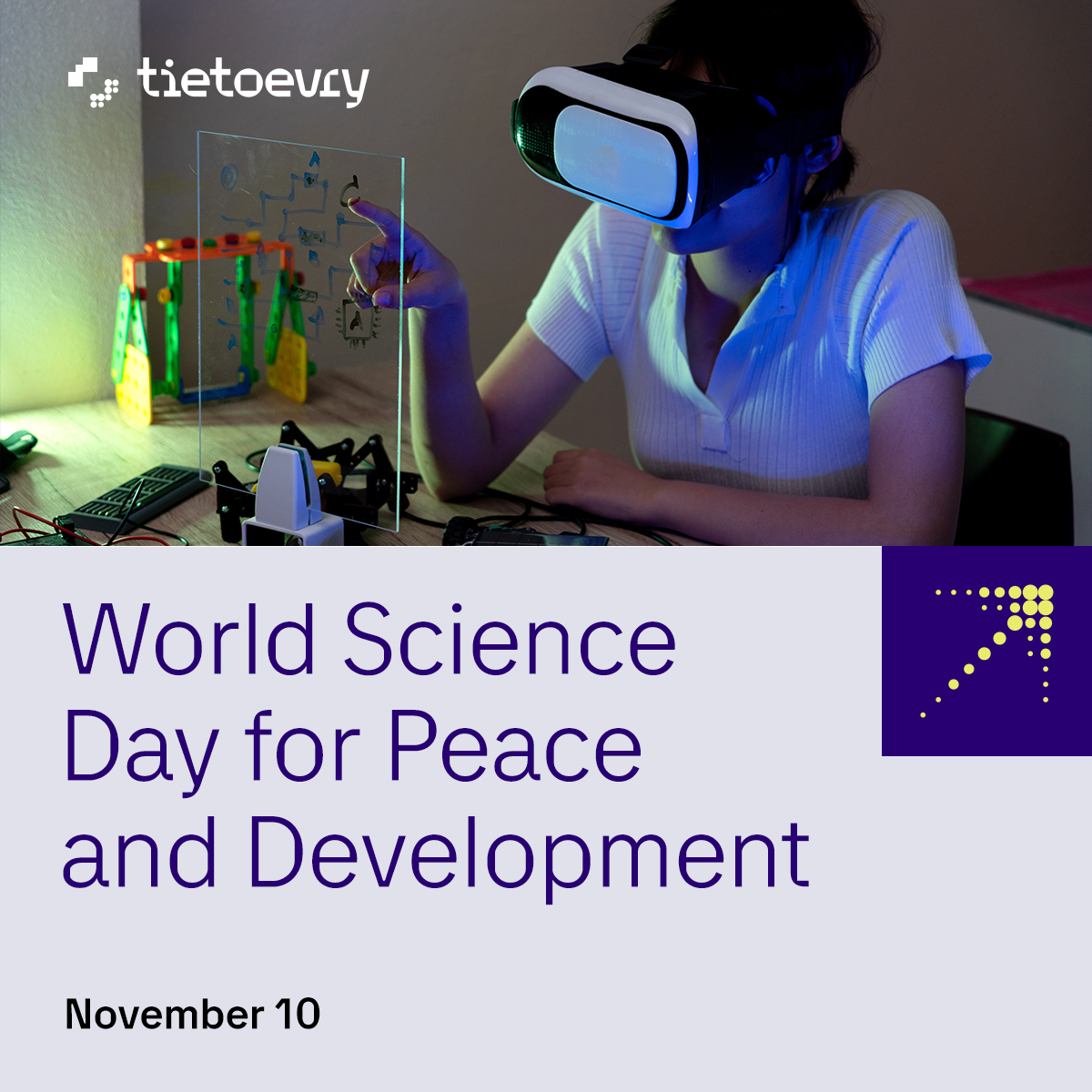 Today on #WorldScienceDay, we recognize the power of science in promoting peace, supporting sustainable development, and creating a better future for all. Let’s embrace science to build a peaceful, sustainable world.

#WorldScienceDay #ScienceForPeace