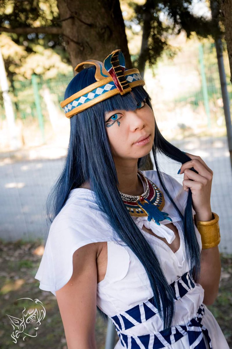 kanda_coser's tweet photo. Fr : Je suis passionnée par les mythologies et l'histoire gréco-romaine, nordique, japonaise mais surtout égyptienne 

#cosplay #frenchcosplay #hatchepsout #imhotep #djeser #apophis #thegreatpriestimhotep #im #manga #anime https://t.co/QRxK0PyEBI