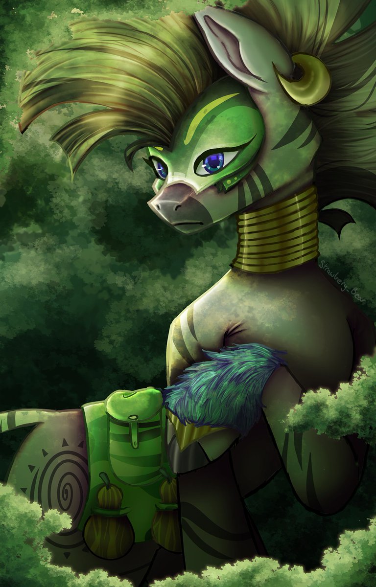 alternate timeline Zecora! realised I never posted this one :3
#mlp #mylittlepony #mlptwt