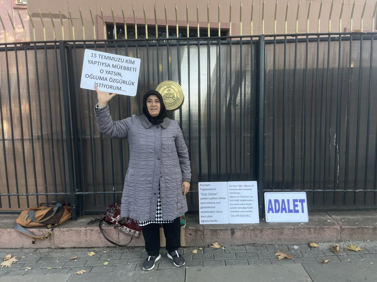 Cezaevinde yakınınız varken sessiz kalıp başkalarını neden ses çıkarmıyorsunuz diye suçlamak doğru mu? 
En Yakını sizken ses çıkarmıyorsanız, başkalarını suçlamaya hakkınız var mı? 160 gündür adalet bekliyorum. 27 Temmuz 2016’dan bugüne 8 yıl, 3 ay, 18 gün mücadele ediyorum!