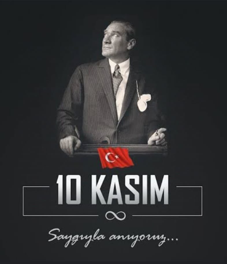 #OnsuzKasım Sevgi, saygı ve minnetle anıyorum ♥️🇹🇷♥️🇹🇷 Sonsuza kadar ♾️
#10kasim1938seninölümsüzlüğündüratam